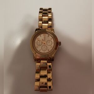 Rose Gold Watch Chain Link Strap